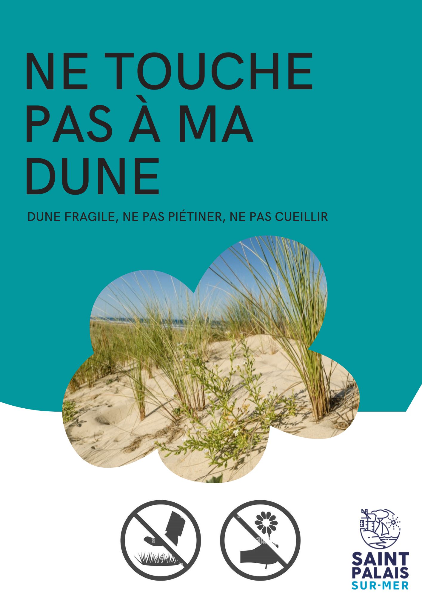 « Ne touche pas à ma dune » — Affiches de sensibilisation - Image 4
